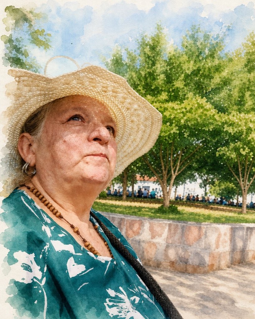 Foto de la artista